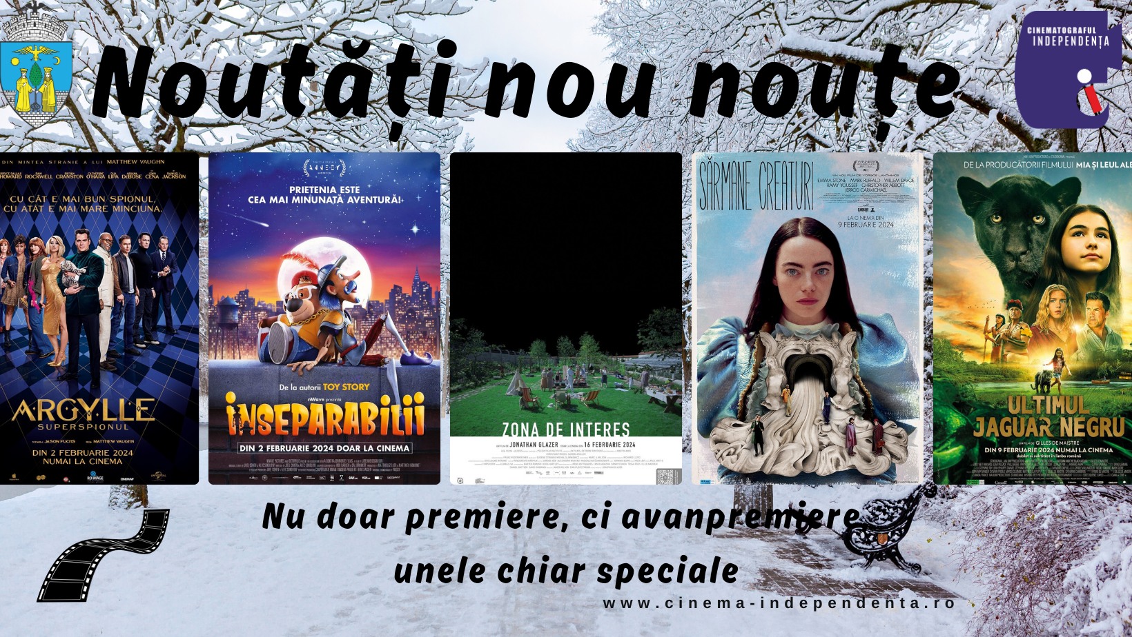 program cinema Independența